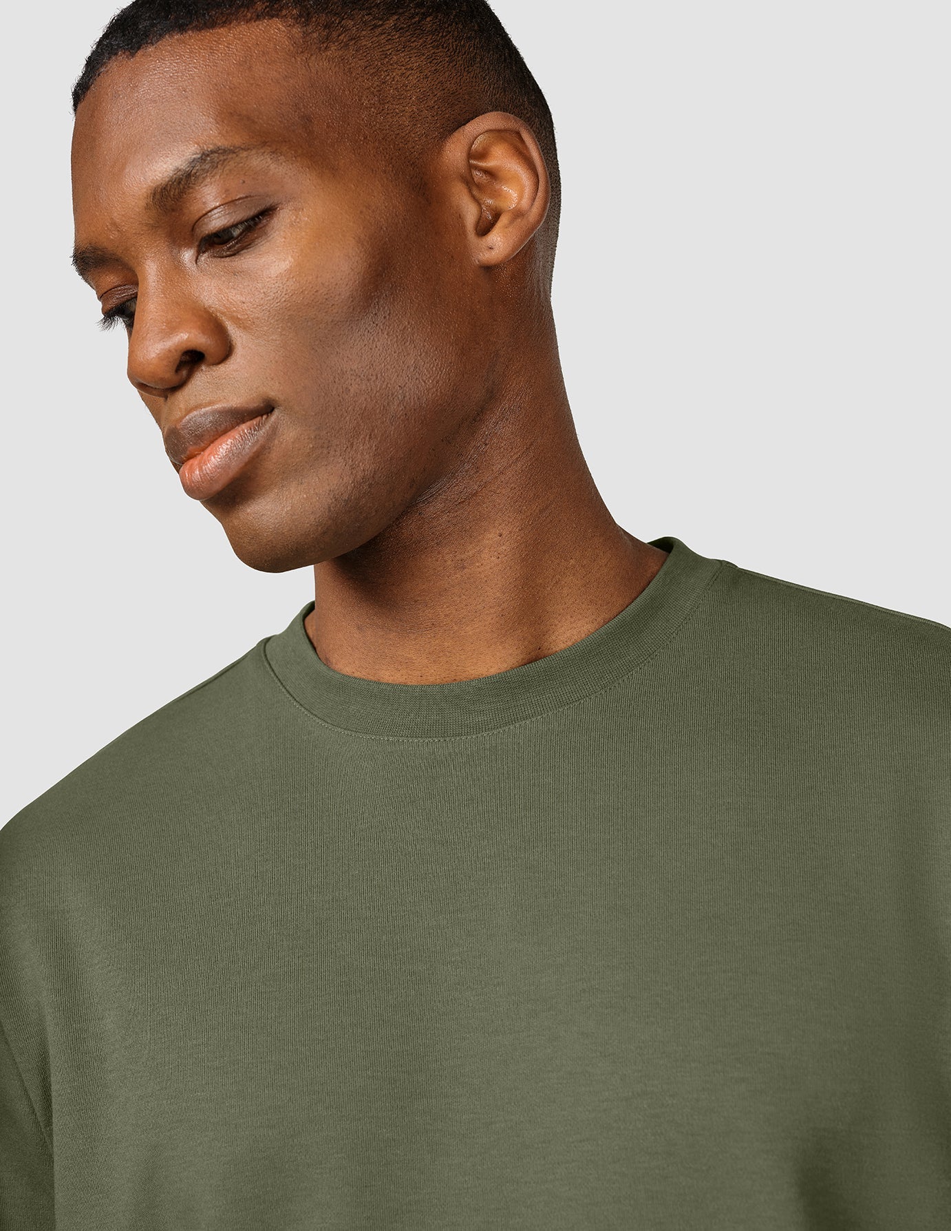 Heavy Box Fit T-shirt Clover Green